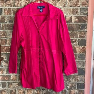 LIKE NEW Susan Graver 3/4 shirt